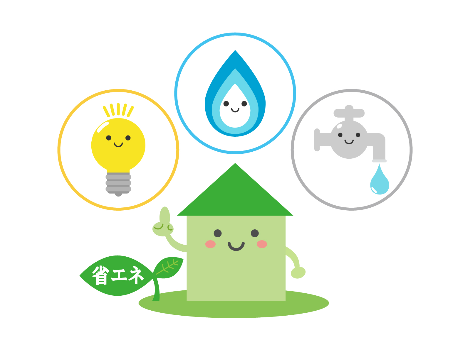 電気・ガス・水道など省エネに特化した住宅